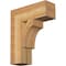 Ekena Millwork Westlake Block Rough Sawn Bracket, Western Red Cedar, 6"W x 18"D x 22"H BKT06X18X22WTL05RWR - alternate 1